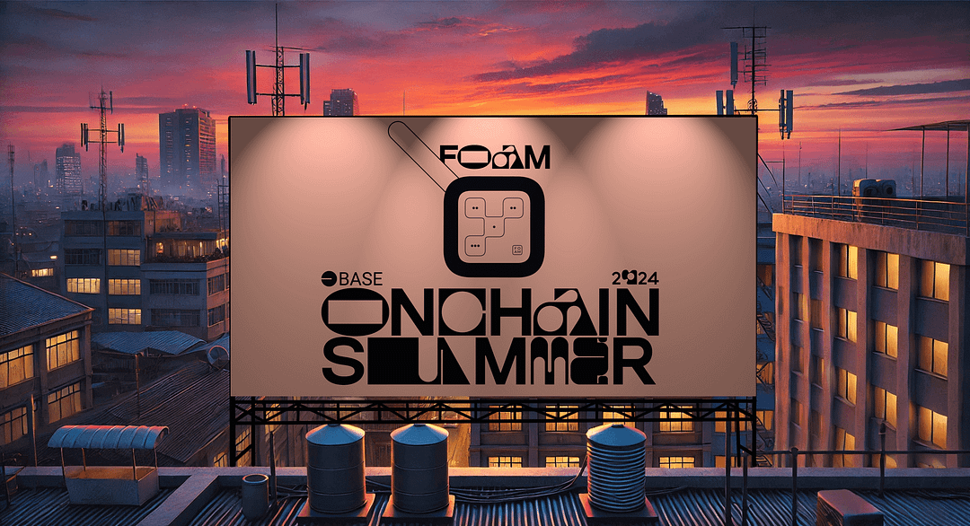 FOAM Onchain Summer