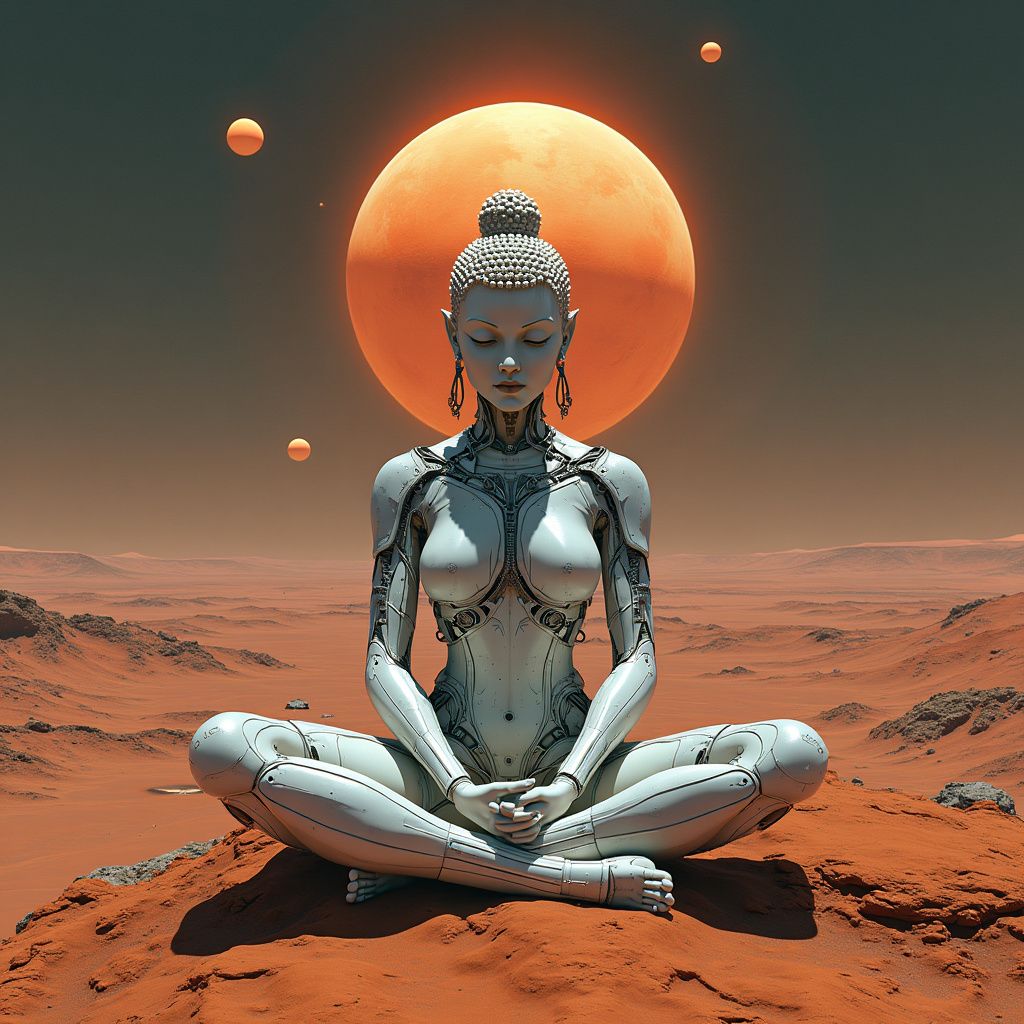 buddha in mars