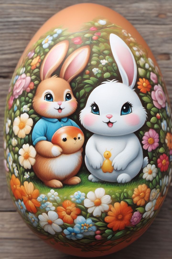 Easter Rabbit Egg