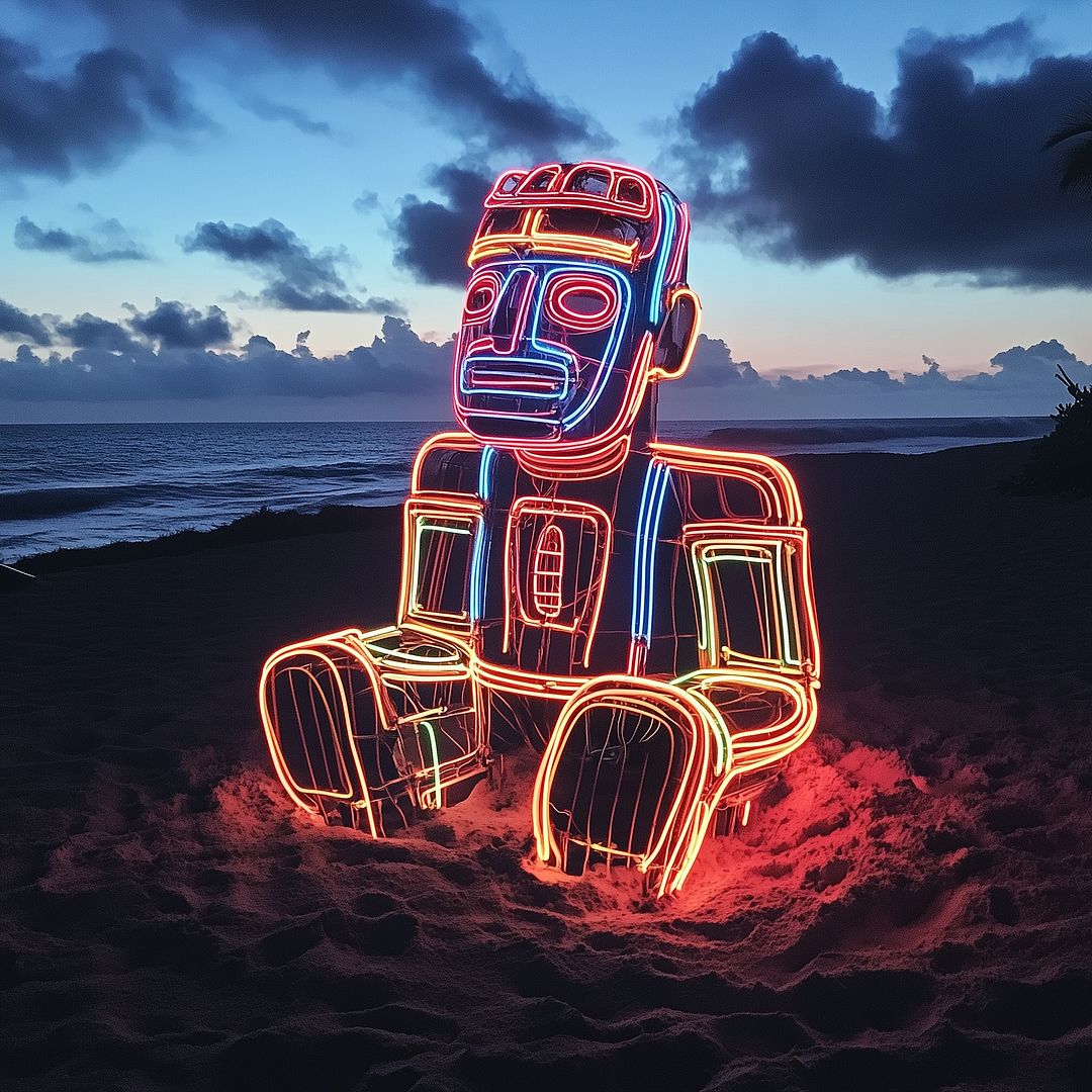 Neon Tlaloque