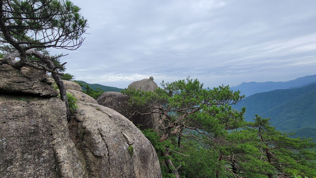 Dundeoksan Mountain’s specialty - Nipple Rock  230529 Mungyeong, Gyeongsangbuk-do, South Korea