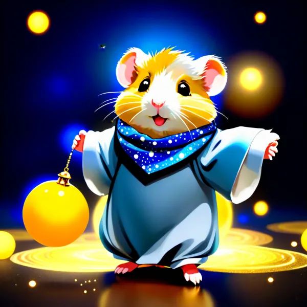 Hamster dobi's Night Pearl