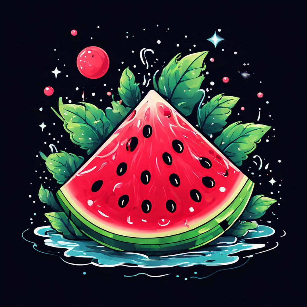 watermelon art