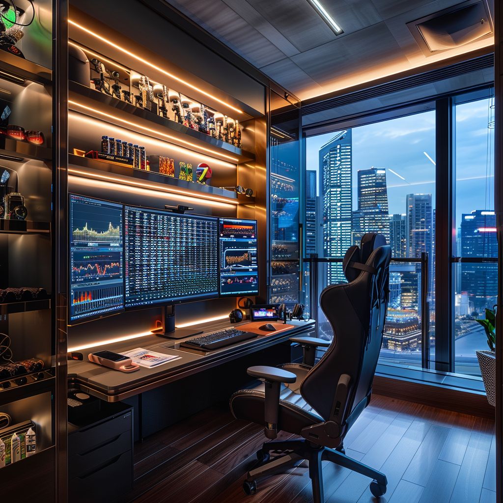 trading room