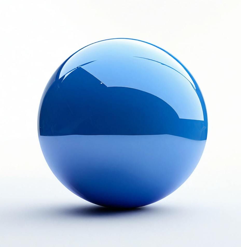 Blue sphere