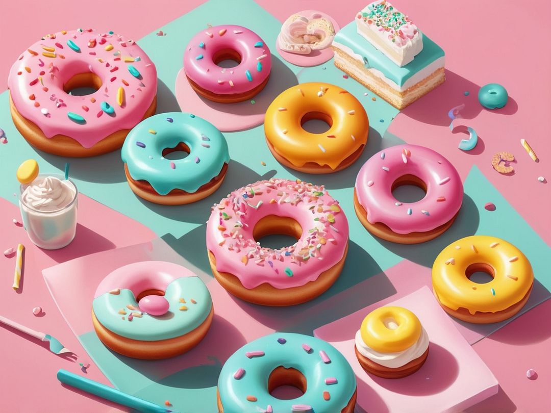 rosy donuts