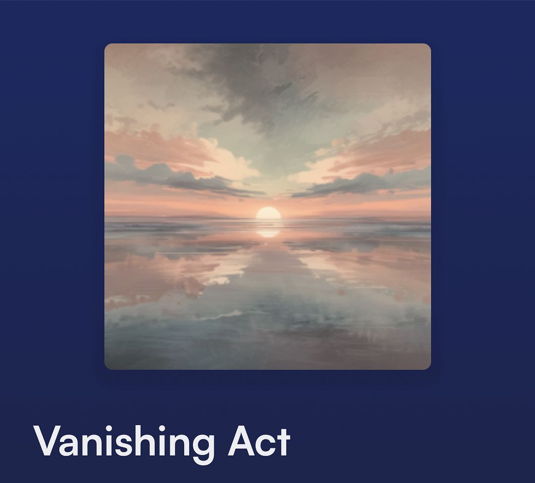 Vanishing Act