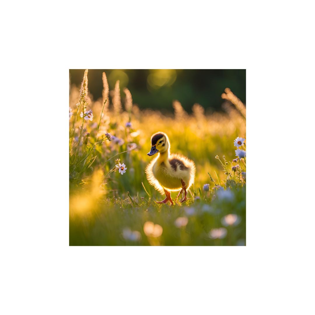 happy duckling