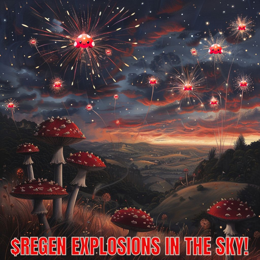 $regen explosions in the sky