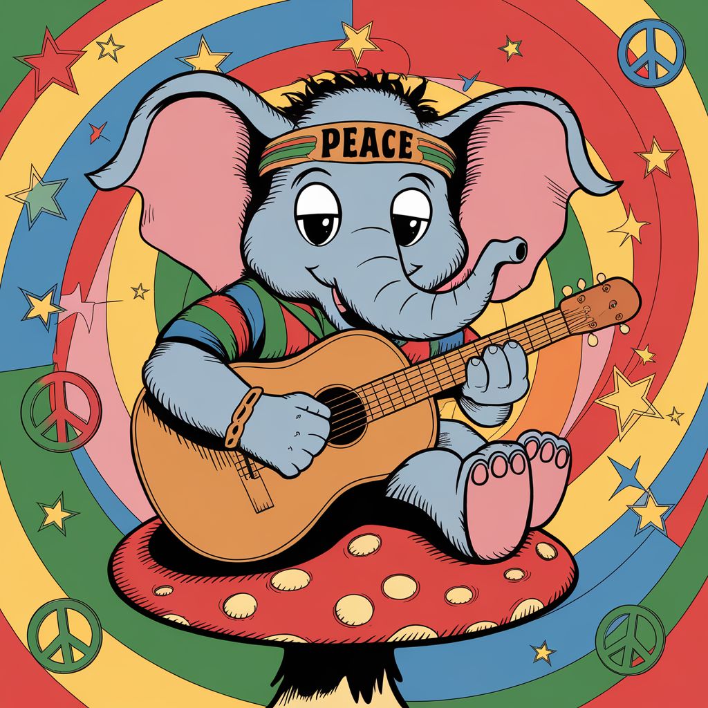 Hippie Elephant.