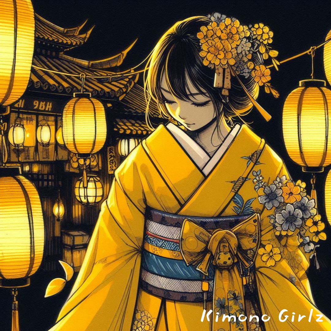 Kimono Girlz (Yellow Kimo)