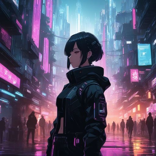 cyberpunk girl