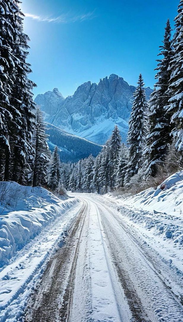 Road Through the Snow