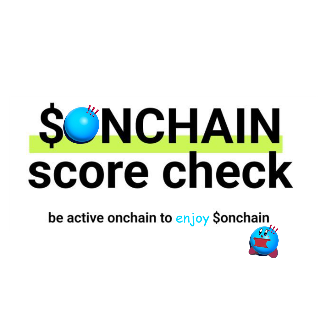 enjoy with $onchain!