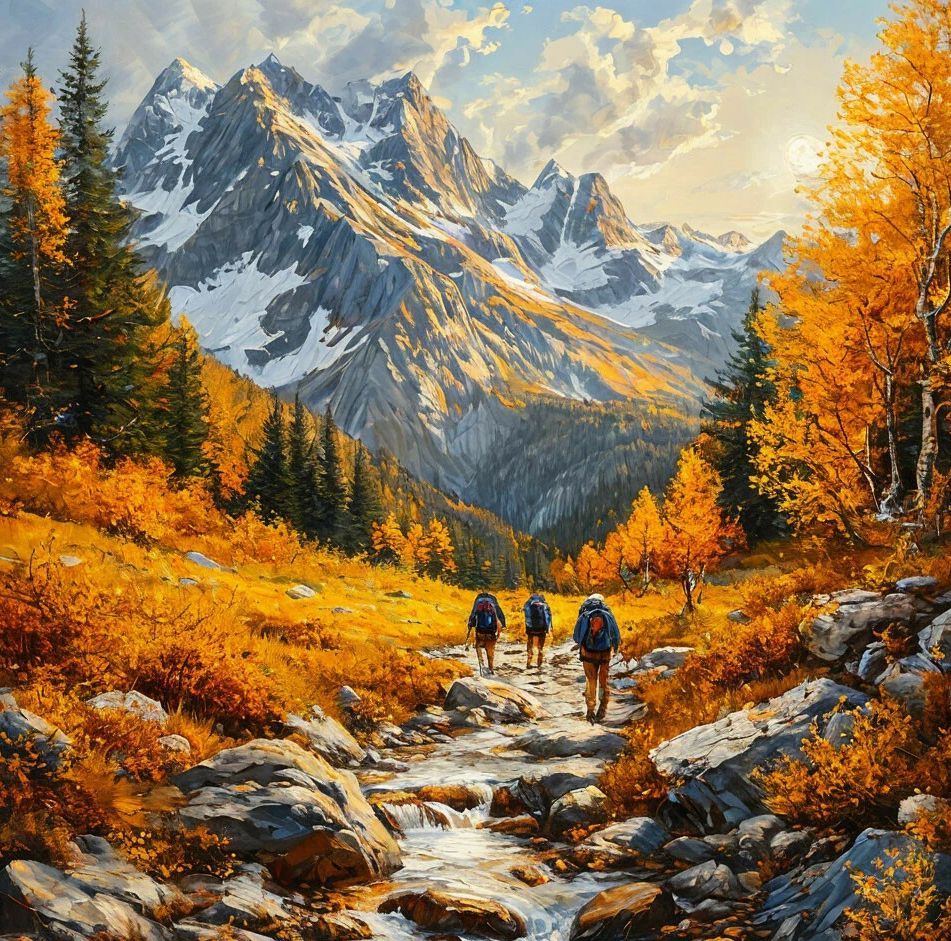 Autumn in the mountains