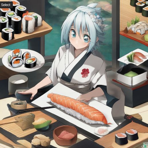 sushi-girl