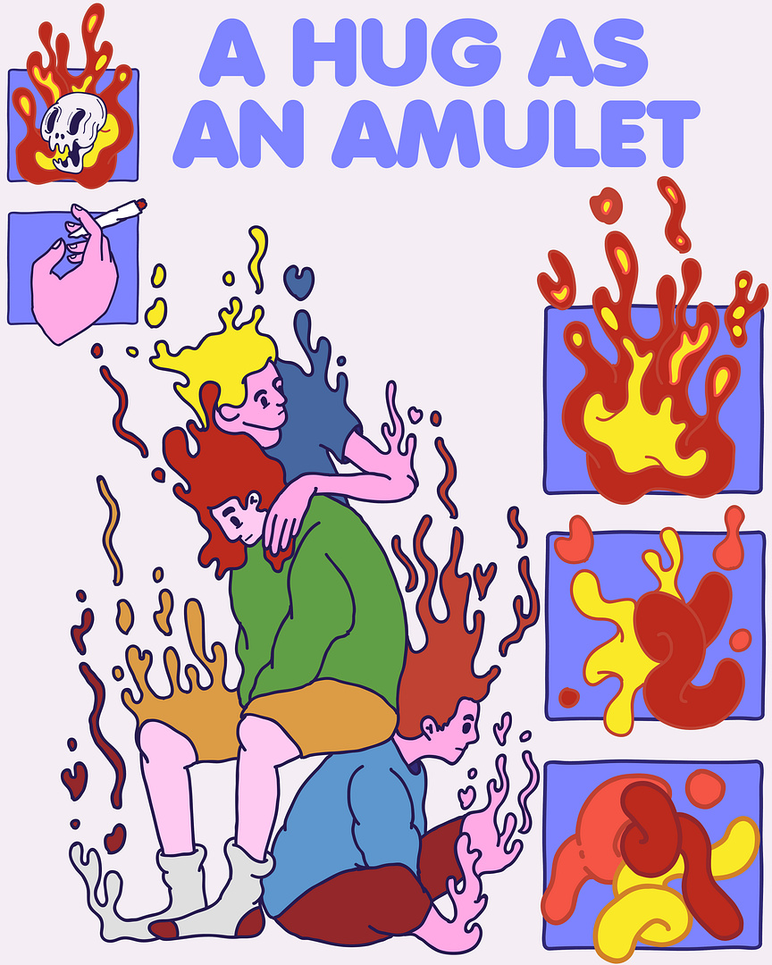 A HUG AS AN AMULET