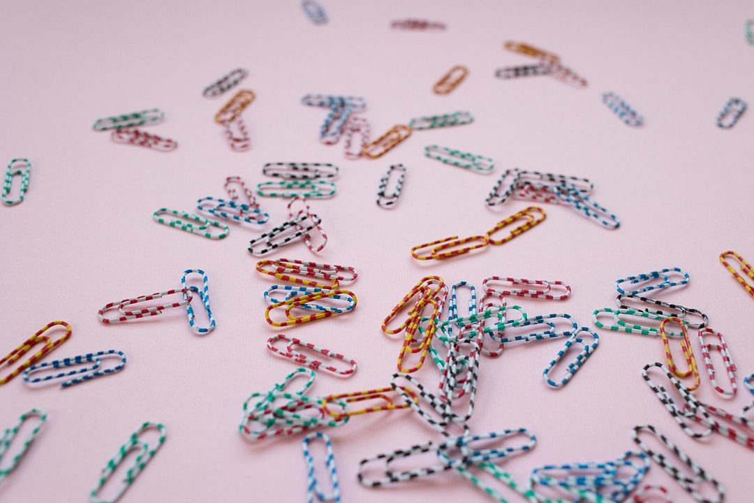 Pexels paper clips