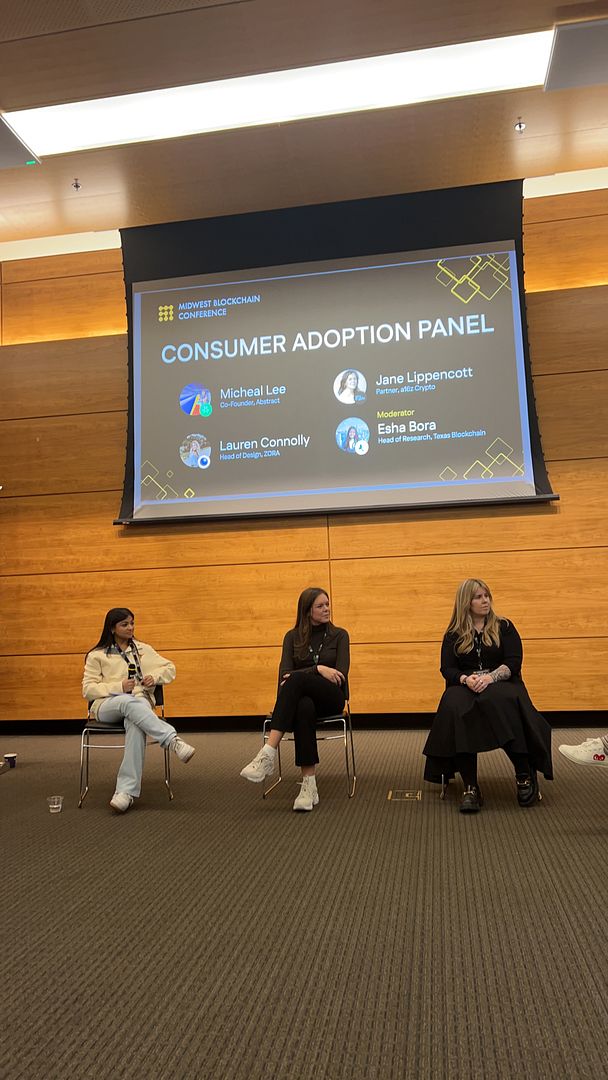 Consumer Crypto, Zora Panel