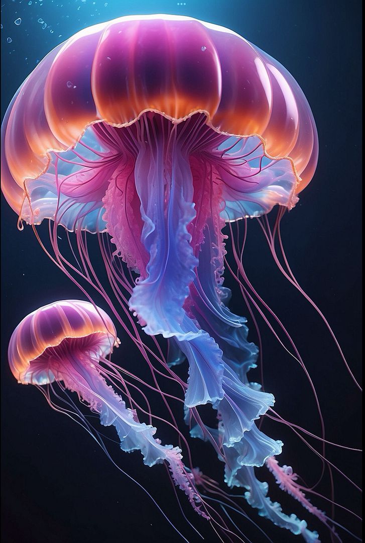 Amazing jellyfish