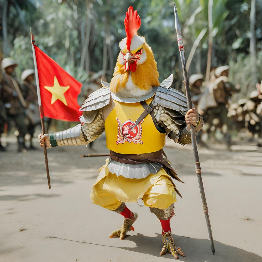 Vietnamese Warrior Chicken 2222