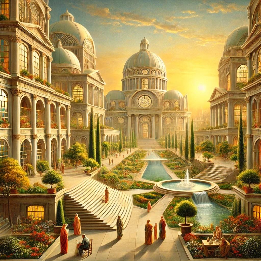 Renaissance cityscape