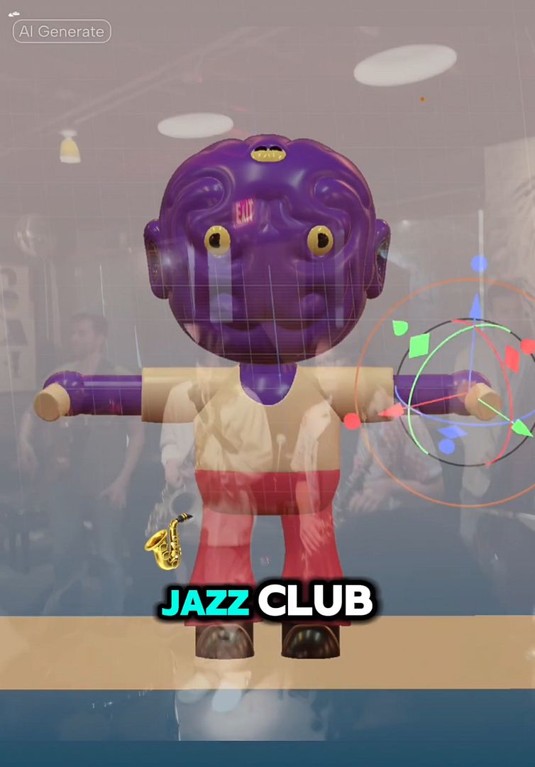 Jazz Bar 3D Modeling