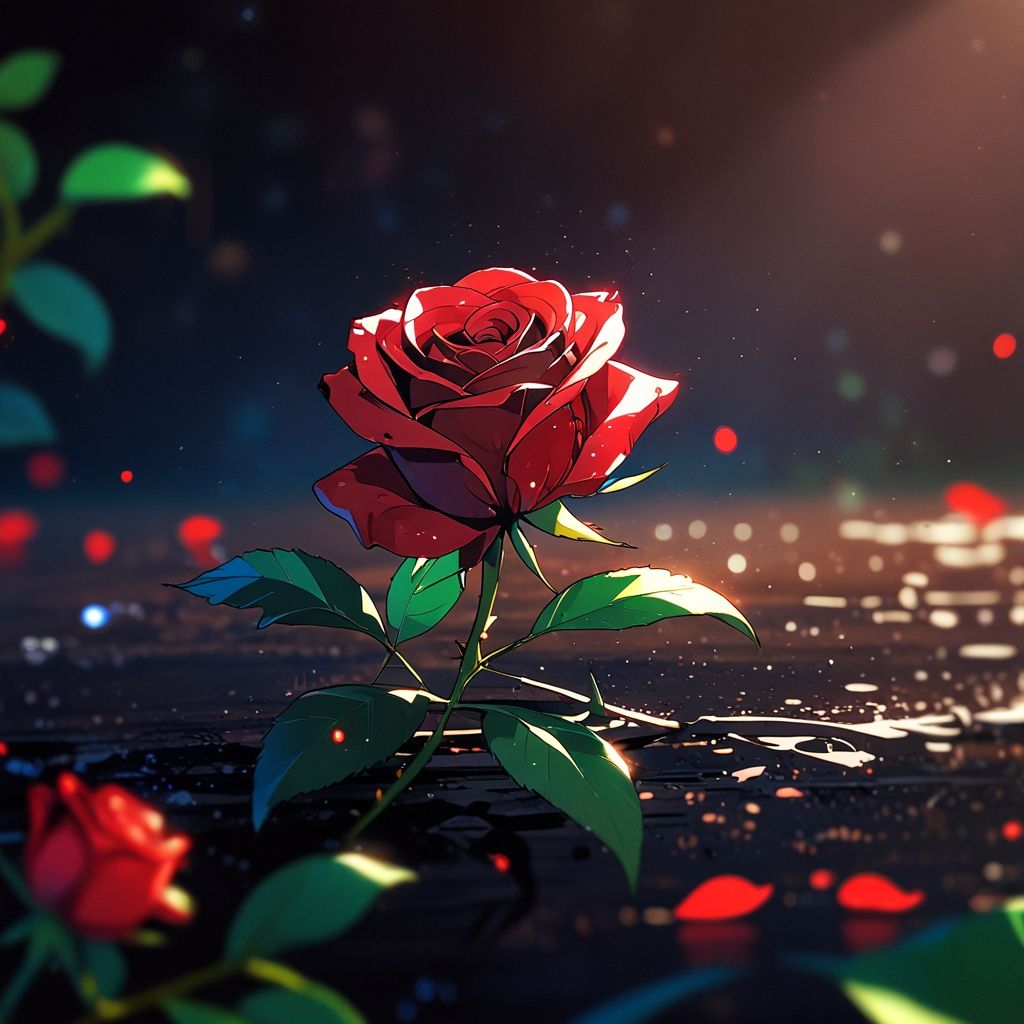 a unique rose that will bring success