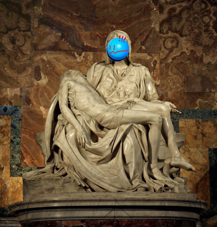 Pieta of Michelangelo - Enjoy ver.