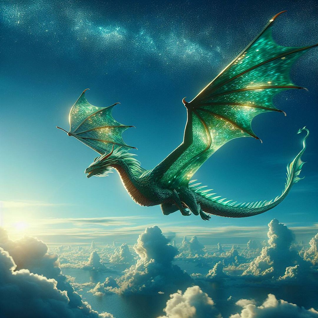 A mythical dragon...