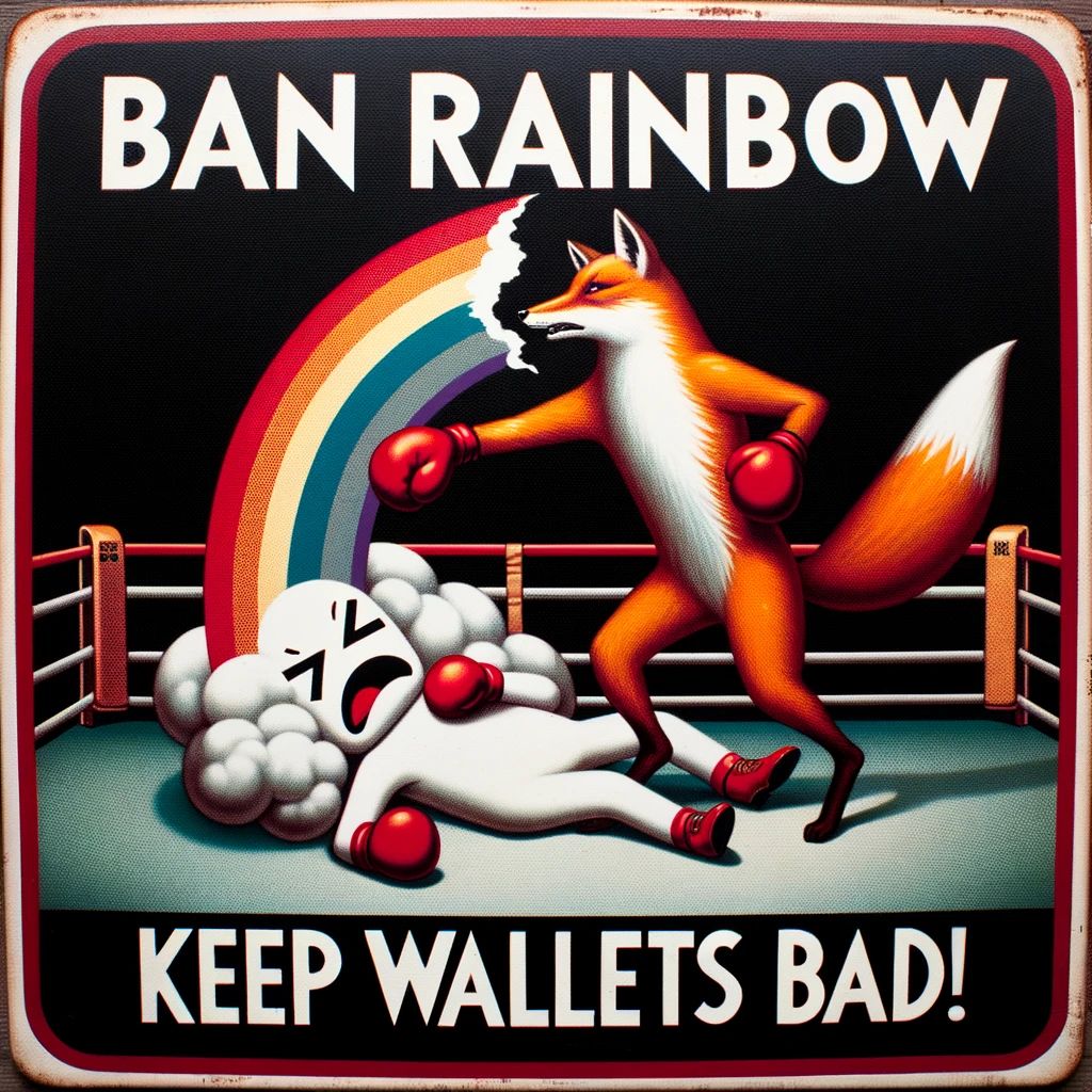 Ban Rainbow, Keep Wallets Bad!