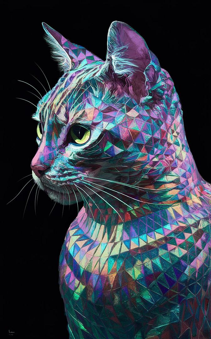 rainbow cat