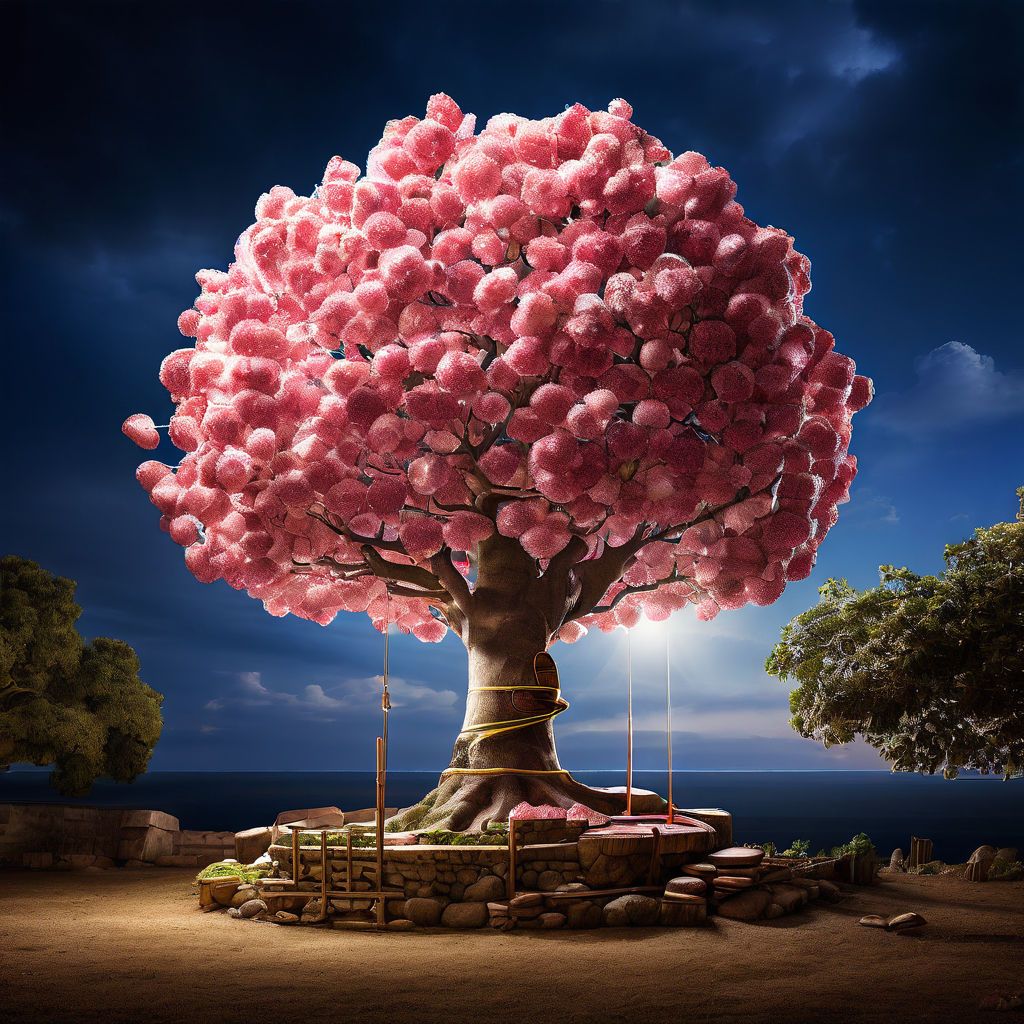 pink tree