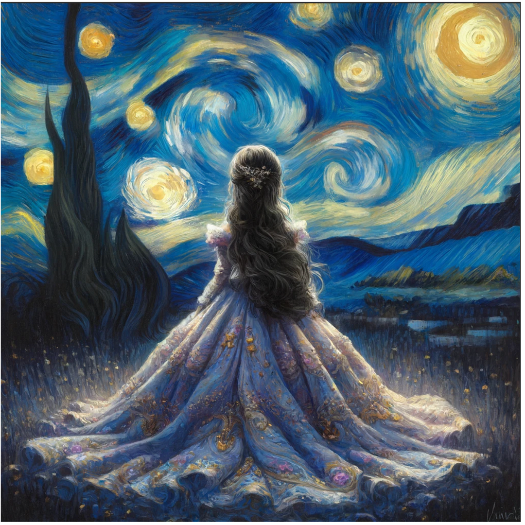 baby princess of starry night