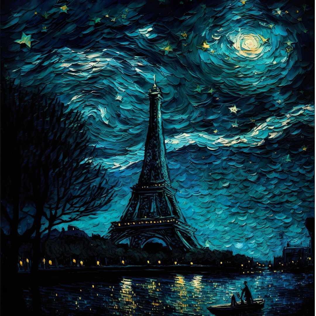 Night Eiffel Tower