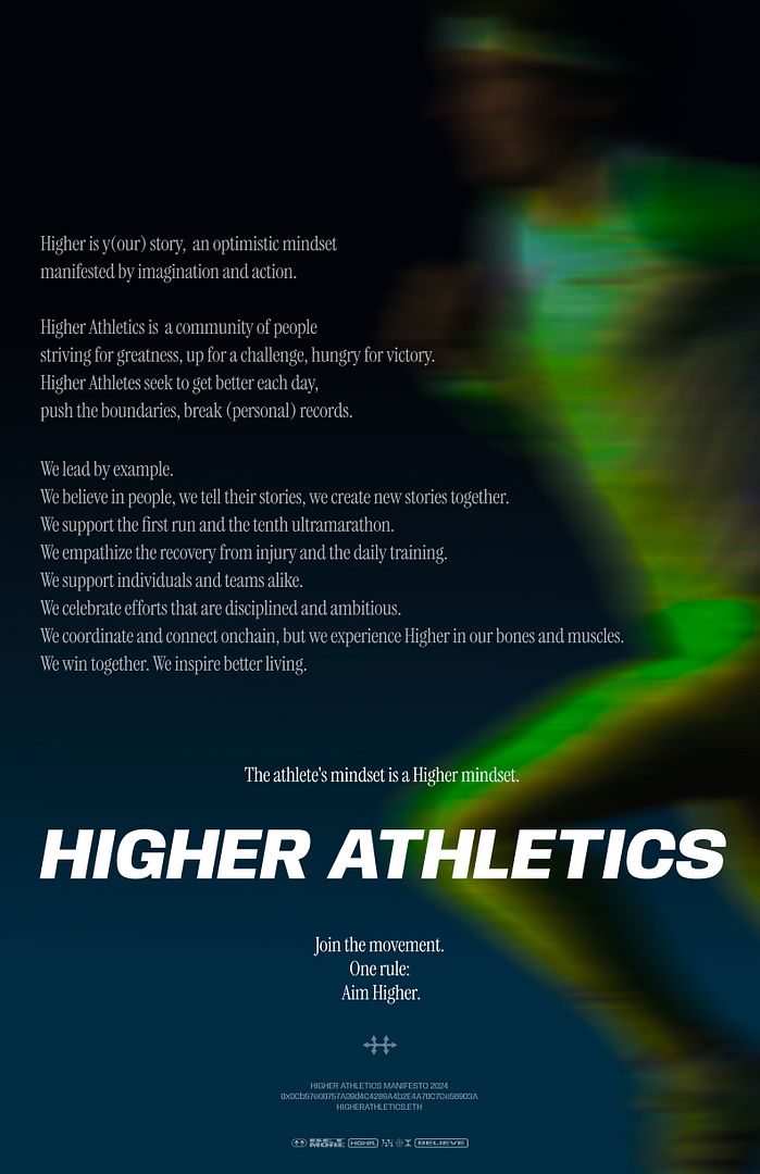 GRANT001: BELIEVE IN HIGHER ATHLETICS