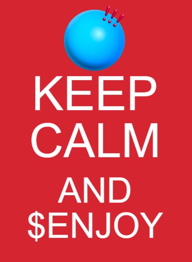 KEEP CALM AND $ENJOY