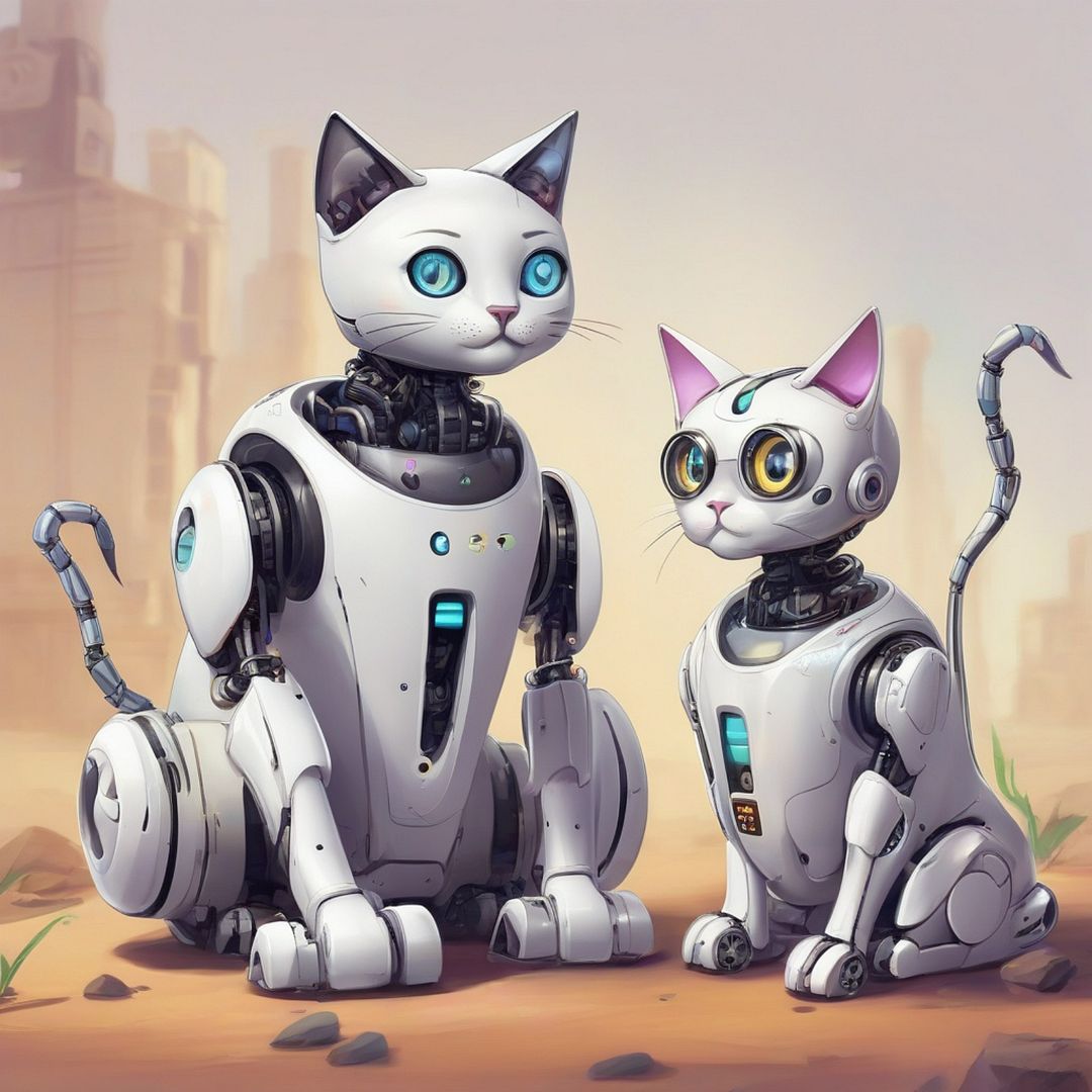 robot cats