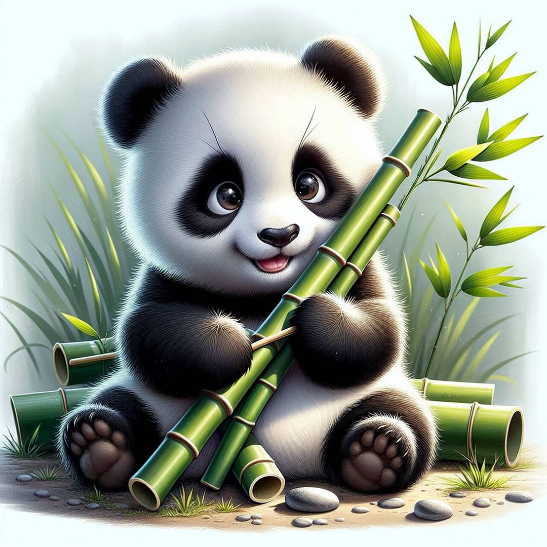 Cute panda...