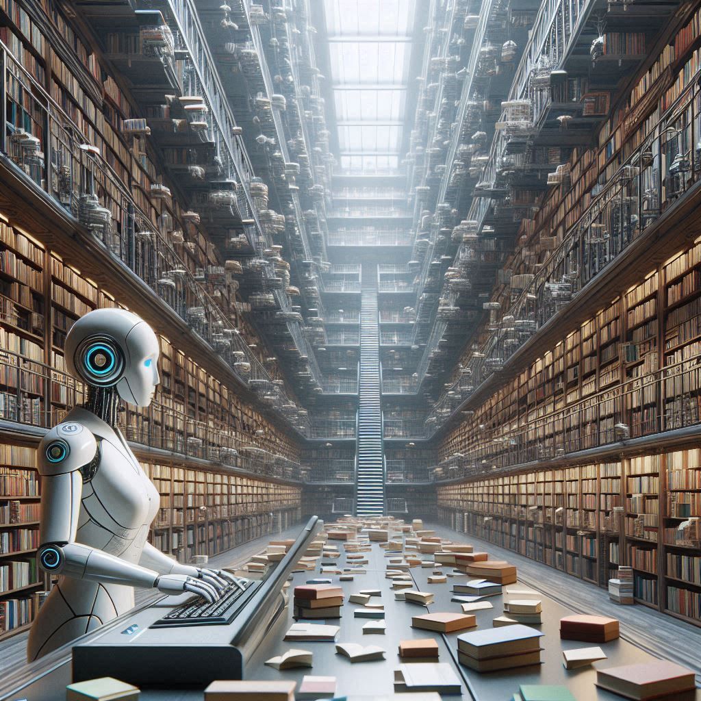 a robotic librarian