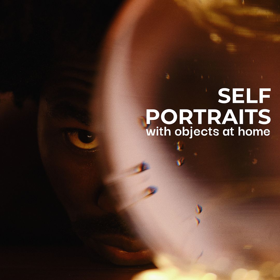 BTS: Self Portraits with objects at home.