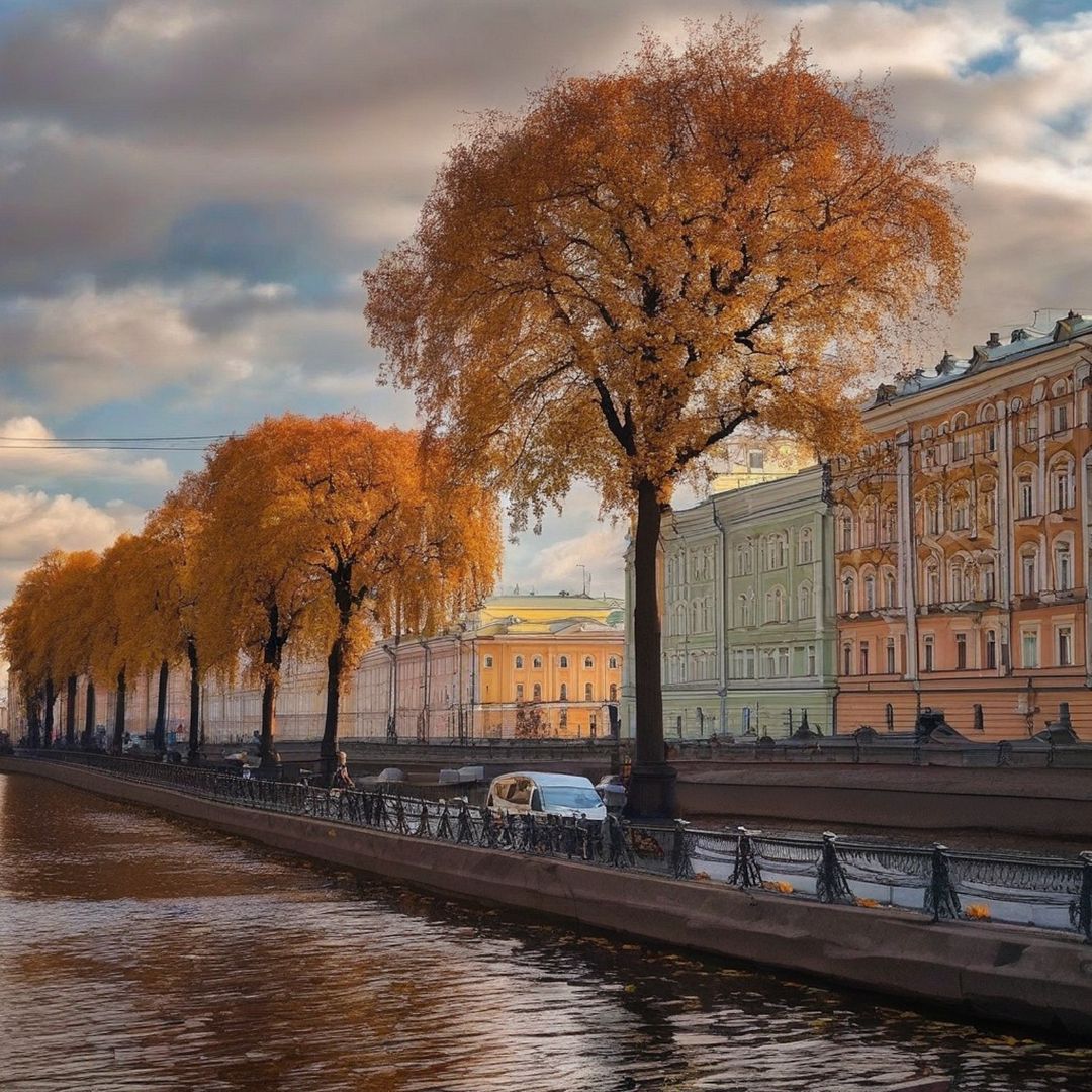 Autumn in Saint-Petersburg, Russia