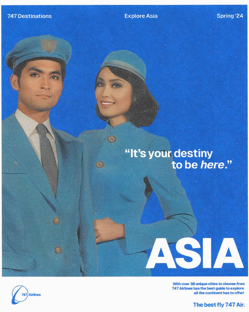 Travel to Asia with 747 Airlines