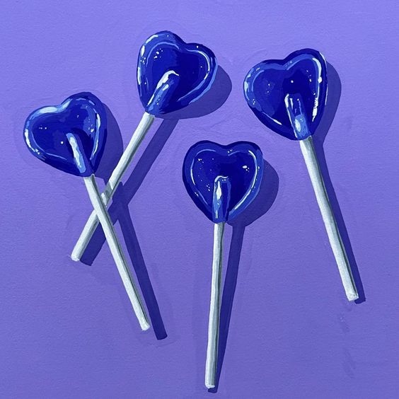 Blue Lollipops