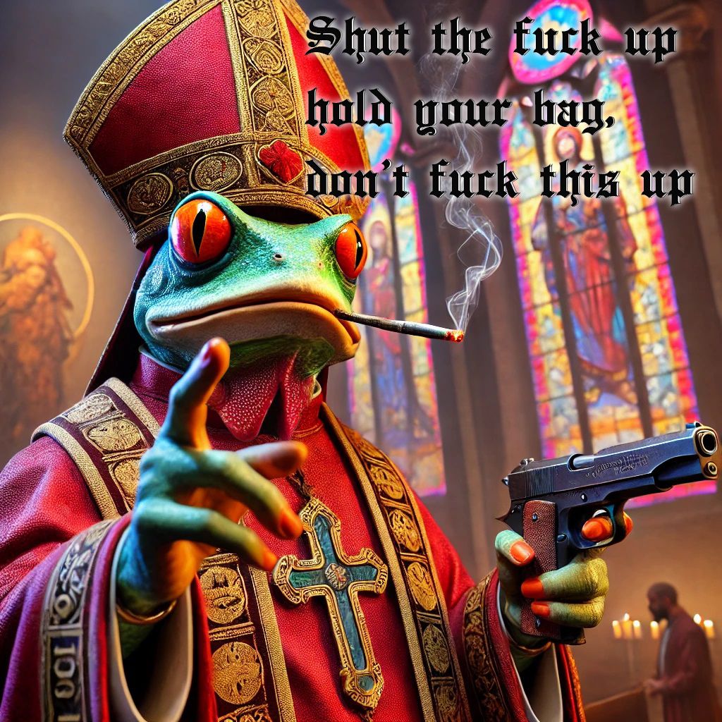 Enjoy Blessed Smoking Chicken Frog # 13 $BSCF