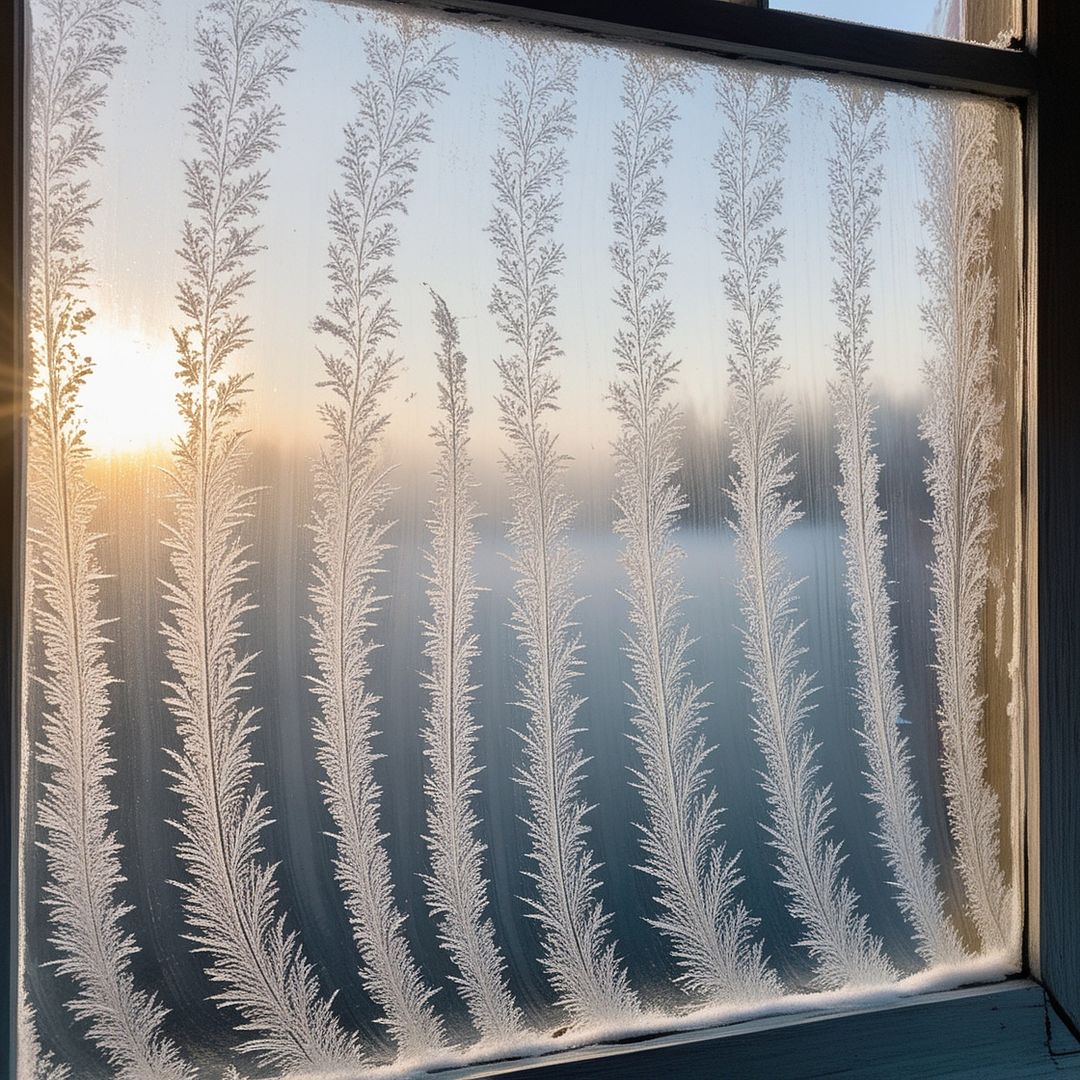 Frost patterns