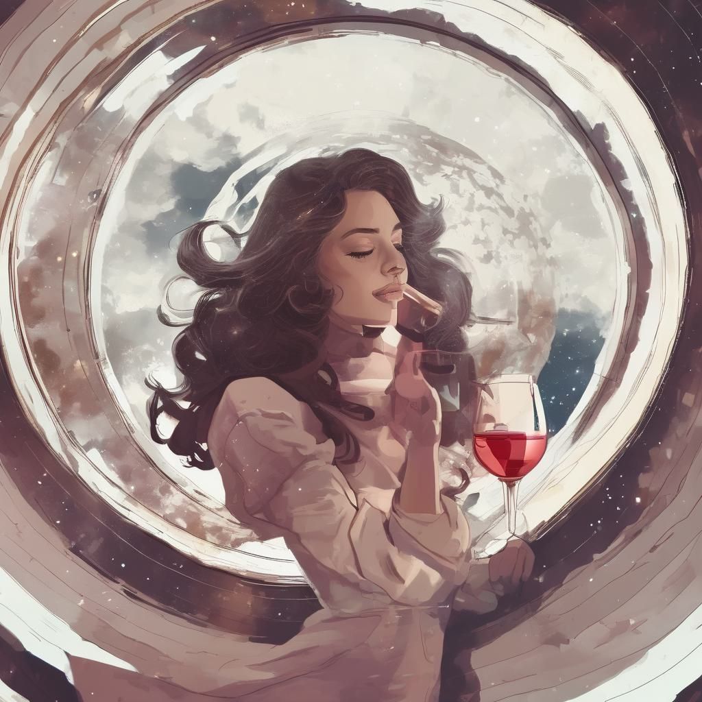 Wine in cosmos