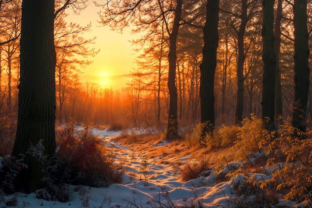 Winter Sunset