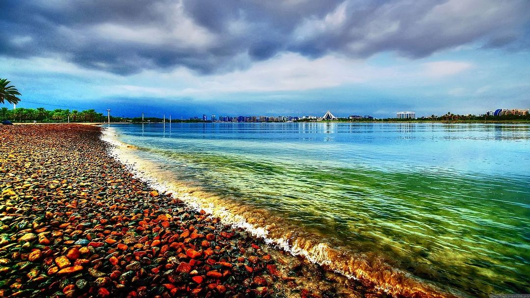 The beauty of the beach