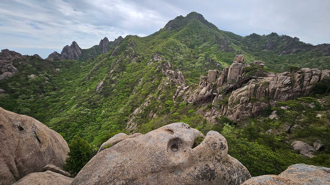 Hidden scenery of Wolchulsan Mountain - 240426-1 Yeongam, Jeollanam-do, Korea.